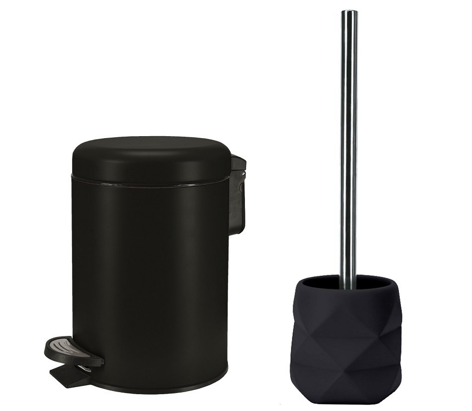 5600 Σετ Καλάθι 3lt & Πιγκάλ One Black - Image 1