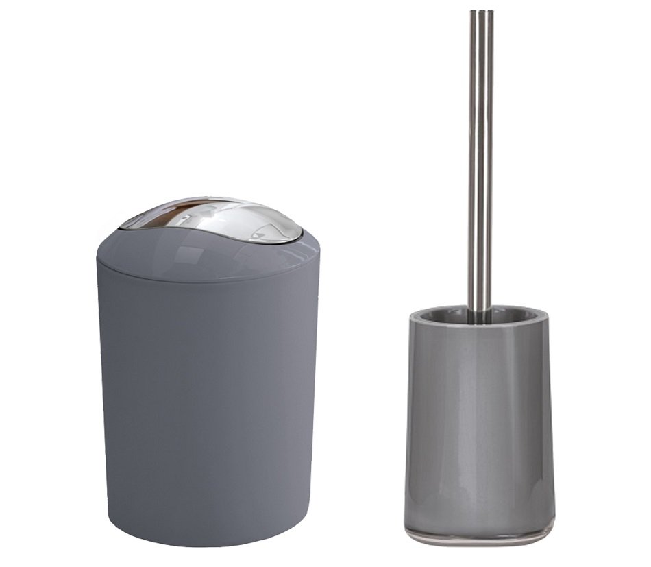 5601 Σετ Καλάθι 5lt & Πιγκάλ Mable Gray - Image 1