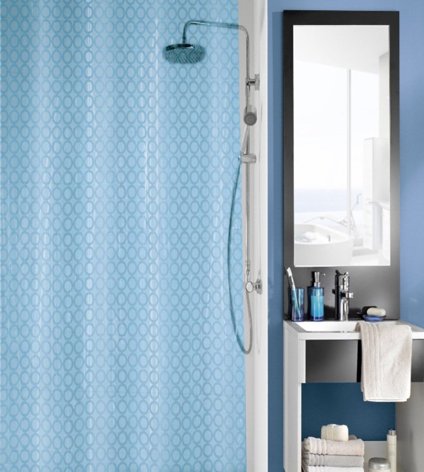 5845-c-1 Κουρτίνα Μπάνιου Salto 180x200 εκ - Image 1