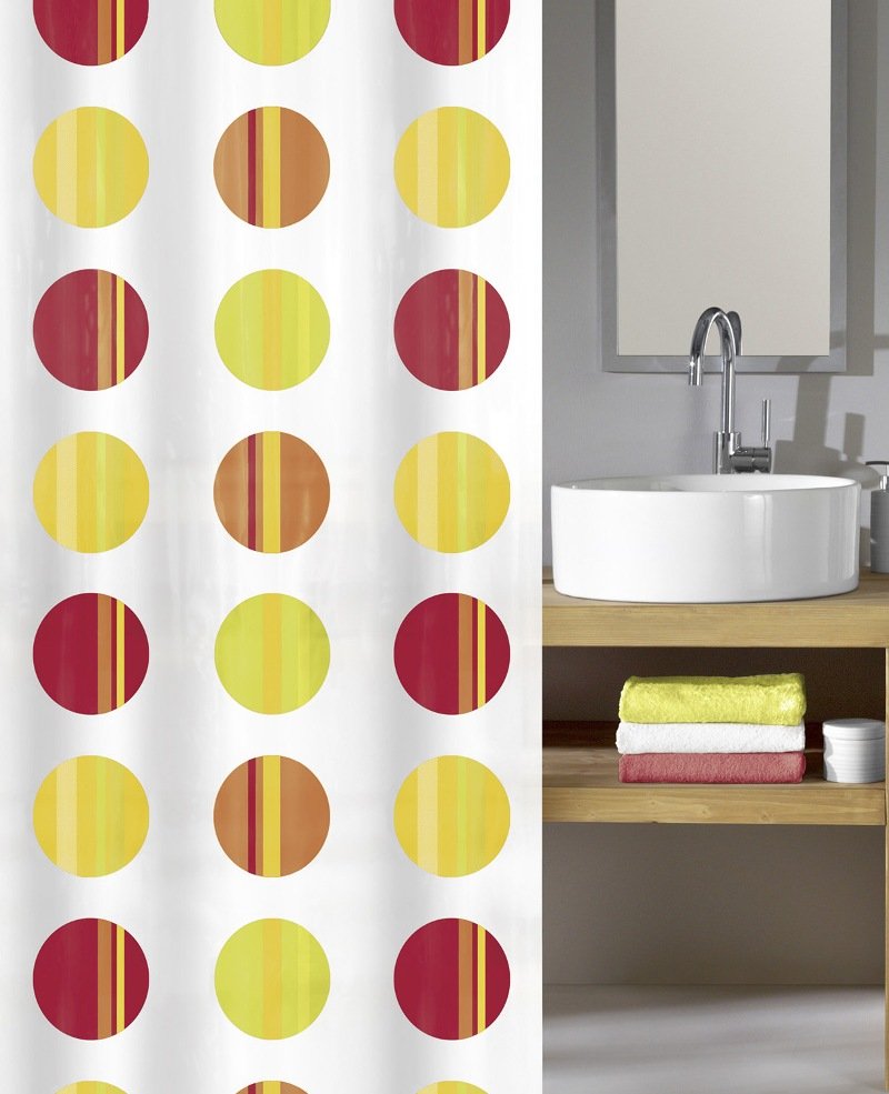 5909-c Κουρτίνα Μπάνιου Point 180x200 εκ - Image 1