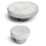 POMOLO Γκρι Τσιμεντένιο Πόμολο-Κρεμάστρα - Image 2