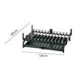 Σχάρα Τζακιού Ζωγομετάλ Νο 653 Μαύρο - Image 2