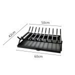 Σχάρα Τζακιού Ζωγομετάλ Νο 659 Μαύρο - Image 2