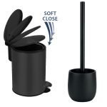 Σετ Καλάθι 3lt με απαλό κλείσιμο & Πιγκάλ Bonny Black