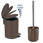 Σετ Καλάθι 3lt με απαλό κλείσιμο & Πιγκάλ Bow Nutbrown