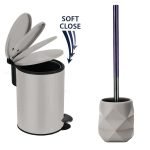 Σετ Καλάθι 3lt με απαλό κλείσιμο & Πιγκάλ Cracle Platinum