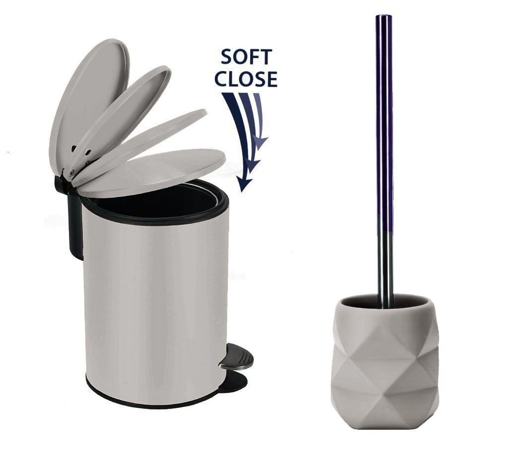 6870 Σετ Καλάθι 3lt με απαλό κλείσιμο & Πιγκάλ Cracle Platinum - Image 1