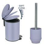 Σετ Καλάθι 3lt με απαλό κλείσιμο & Πιγκάλ Adona Lavender