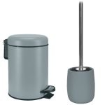 Σετ Καλάθι 3lt & Πιγκάλ Eclipse Gray