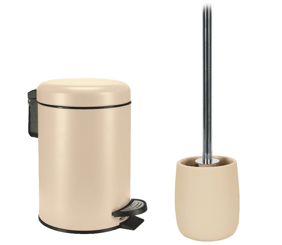 7380 Σετ Καλάθι 3lt & Πιγκάλ Eclipse Beige - Image 1