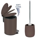 Σετ Καλάθι 3lt με απαλό κλείσιμο & Πιγκάλ Eclipse Nutbrown