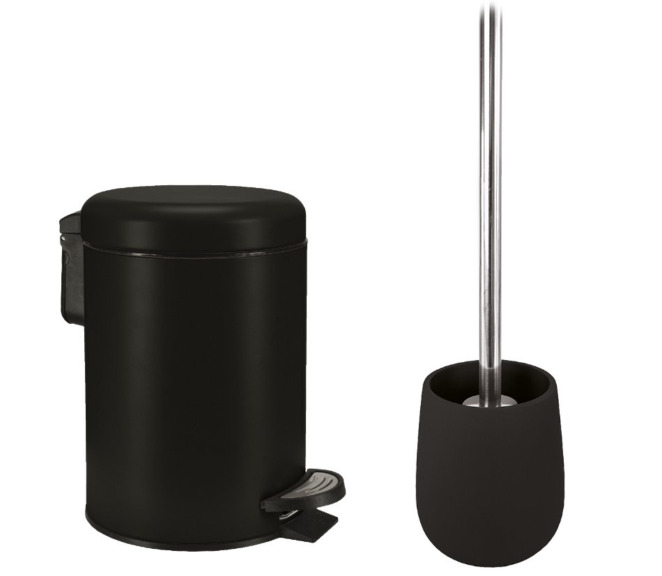 7384 Σετ Καλάθι 3lt & Πιγκάλ Drip Black - Image 1