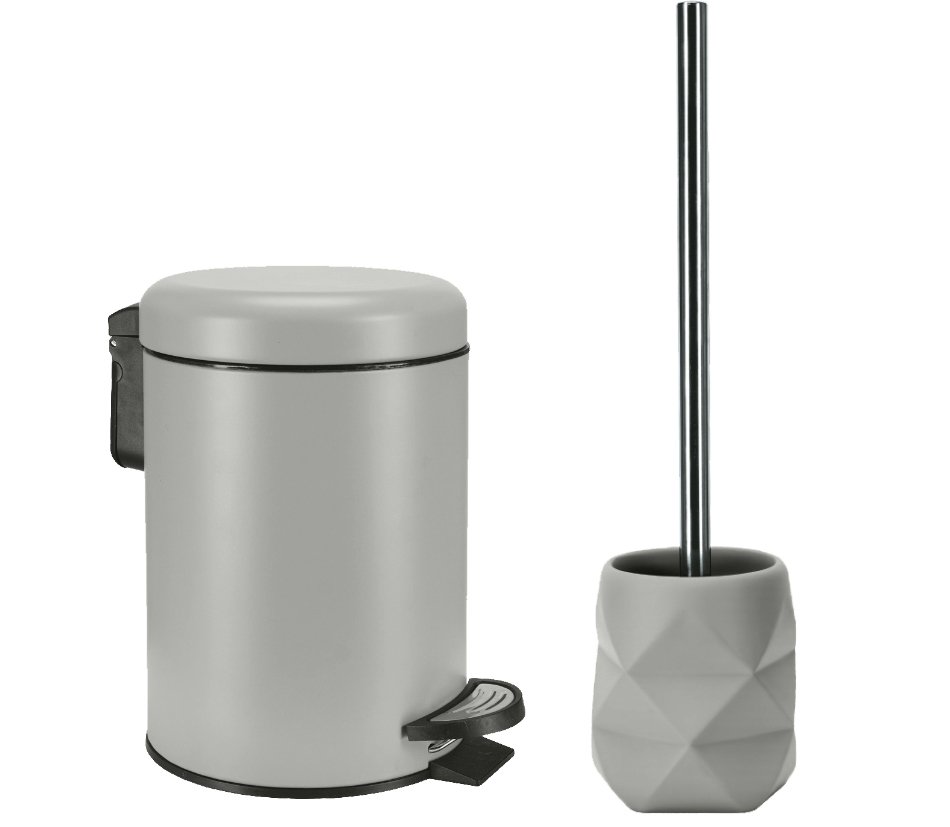 7385 Σετ Καλάθι 3lt & Πιγκάλ One Gray - Image 1