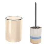 Σετ Καλάθι 5lt & Πιγκάλ Navagio Beige