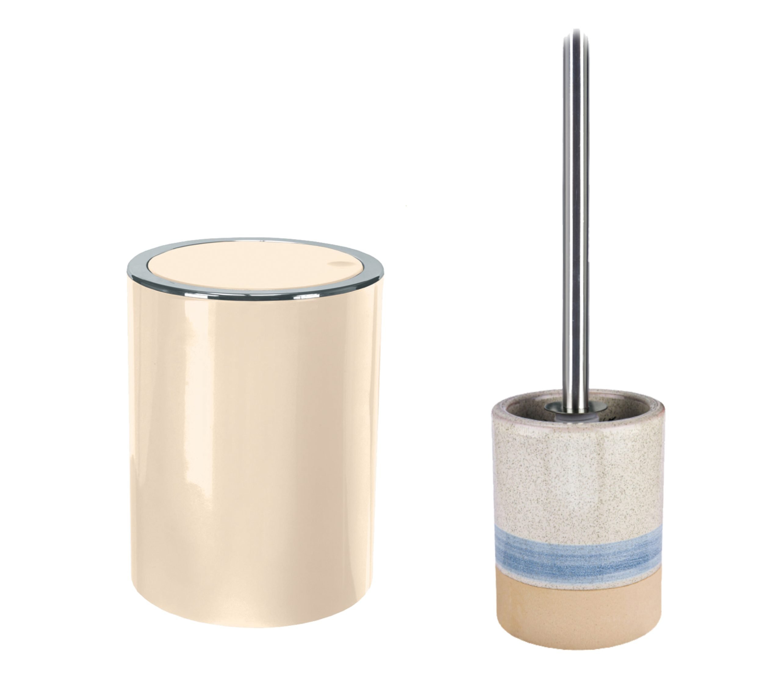 7386 Σετ Καλάθι 5lt & Πιγκάλ Navagio Beige - Image 1