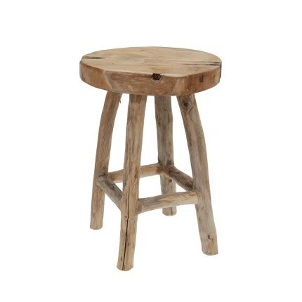 Σκαμπό Teak Wood