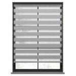 Διπλό Ρολερ Σειρα Silver Grey