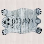 BEAR WITH HEAD SL7350 100x140