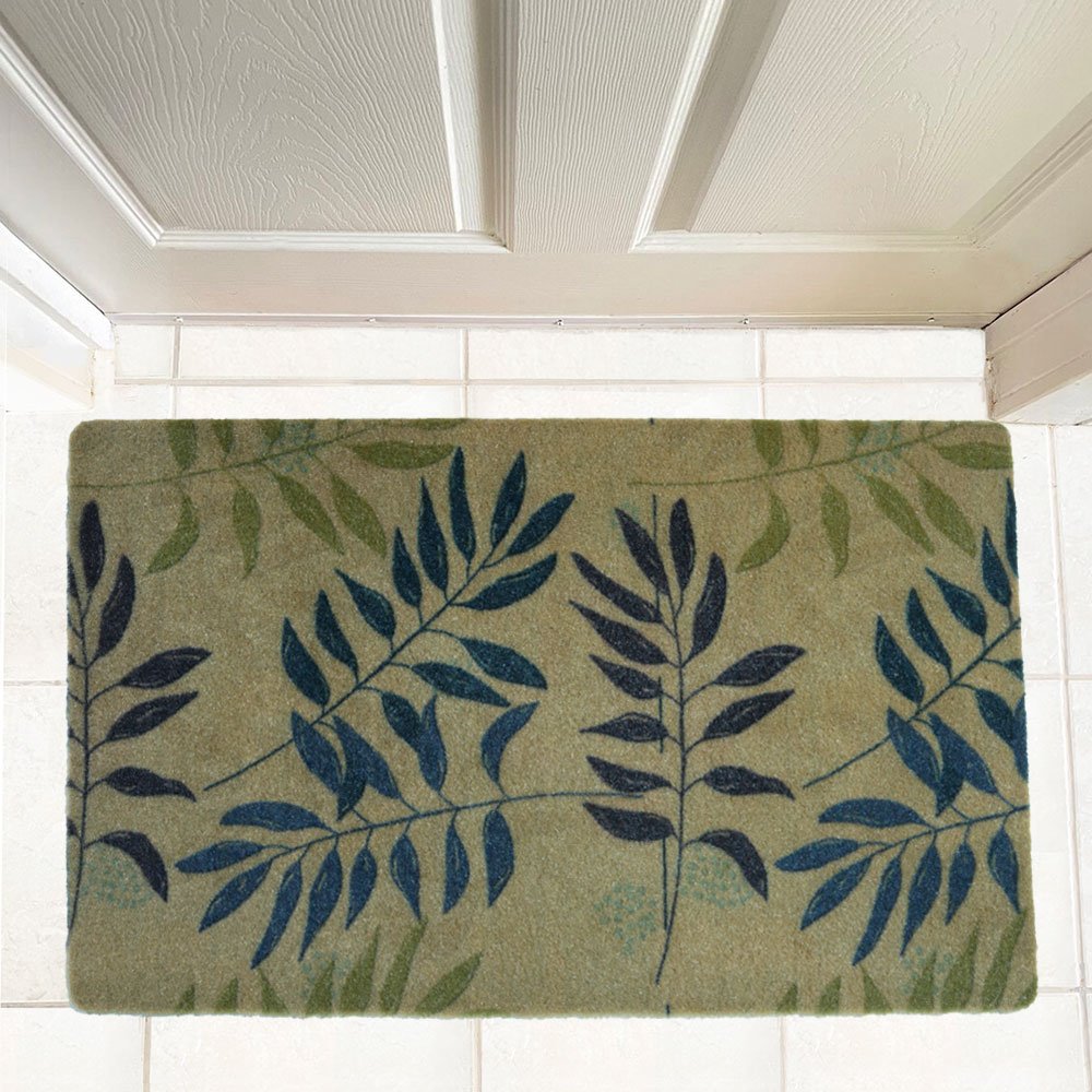 coir-doormat-leaves-45x75-7322 ΠΑΤΑΚΙ ΕΙΣΟΔΟΥ SAPLING 45X75 - Image 1