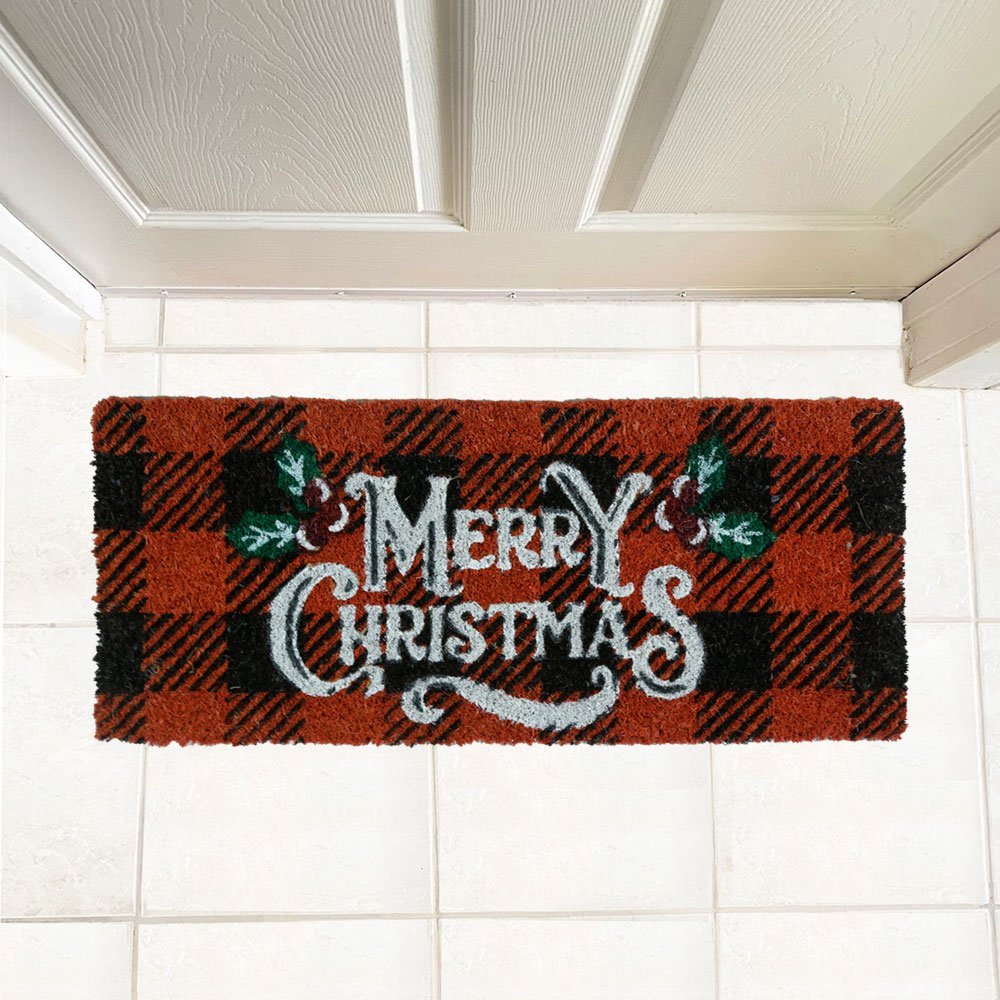 coir-doormat-merry-xmas-25x60-8507A1 ΠΑΤΑΚΙ ΕΙΣΟΔΟΥ MERRY XMAS 25X60 - Image 1