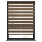 Διπλό Ρολερ Σειρα Dark Brown - Image 4