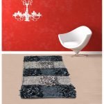 ΔΕΡΜΑΤΙΝΟ ΧΑΛΙ 2154 LΕΑΤΗΕR SΗΑGGΥ DΕSΙGΝ 70Χ130