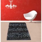 ΔΕΡΜΑΤΙΝΟ ΧΑΛΙ 2142 POLYESTER -LEAΤΗΕR 70X130 ΜΑΥΡΟ