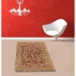 Δερμάτινο χαλί 2144 POLYESTER -LEAΤΗΕR 70X130 ΜΠΕΖ