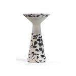 Λευκό Κώνος Επιτραπέζιο Τσιμεντένιο Φωτιστικό μπαταρίας LucerA