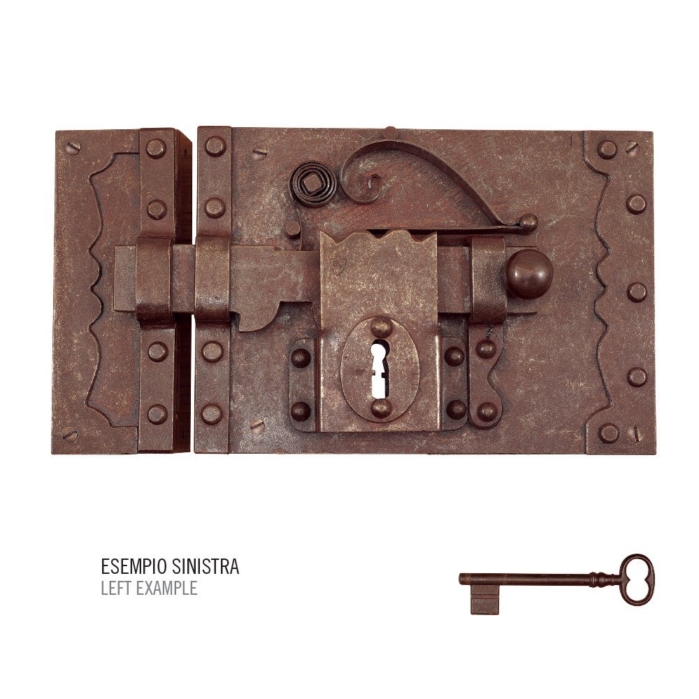 ill kleidaria 2023 (1) Κλειδαρια παλαιού τύπου σφυρηλατημένη Νο 195 - Image 1