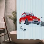 ΚΟΥΡΤΙΝΑ ΜΠΑΝΙΟΥ REDCAR 180(Μ)X200(Υ)