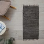 Δερμάτινο χαλάκι LEAΤΗΕR FLΑΤ COFFEE 60Χ90