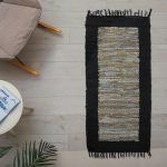 Δερμάτινο χαλάκι LEAΤΗΕR CUΤ SΗUΤΤLΕ ΕΜΠΡΙΜΕ-8 65X190