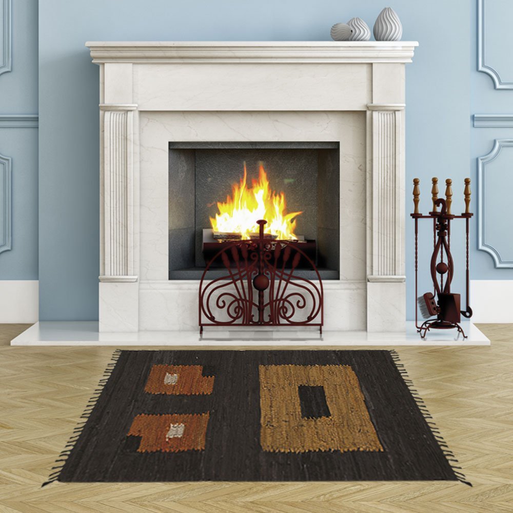 leather-rug-cut-shuttle-embrime-15-160x230-1376f-15 Δερμάτινο χαλάκι LEAΤΗΕR CUΤ SΗUΤΤLΕ ΕΜΠΡΙΜΕ-15 160X230 - Image 1