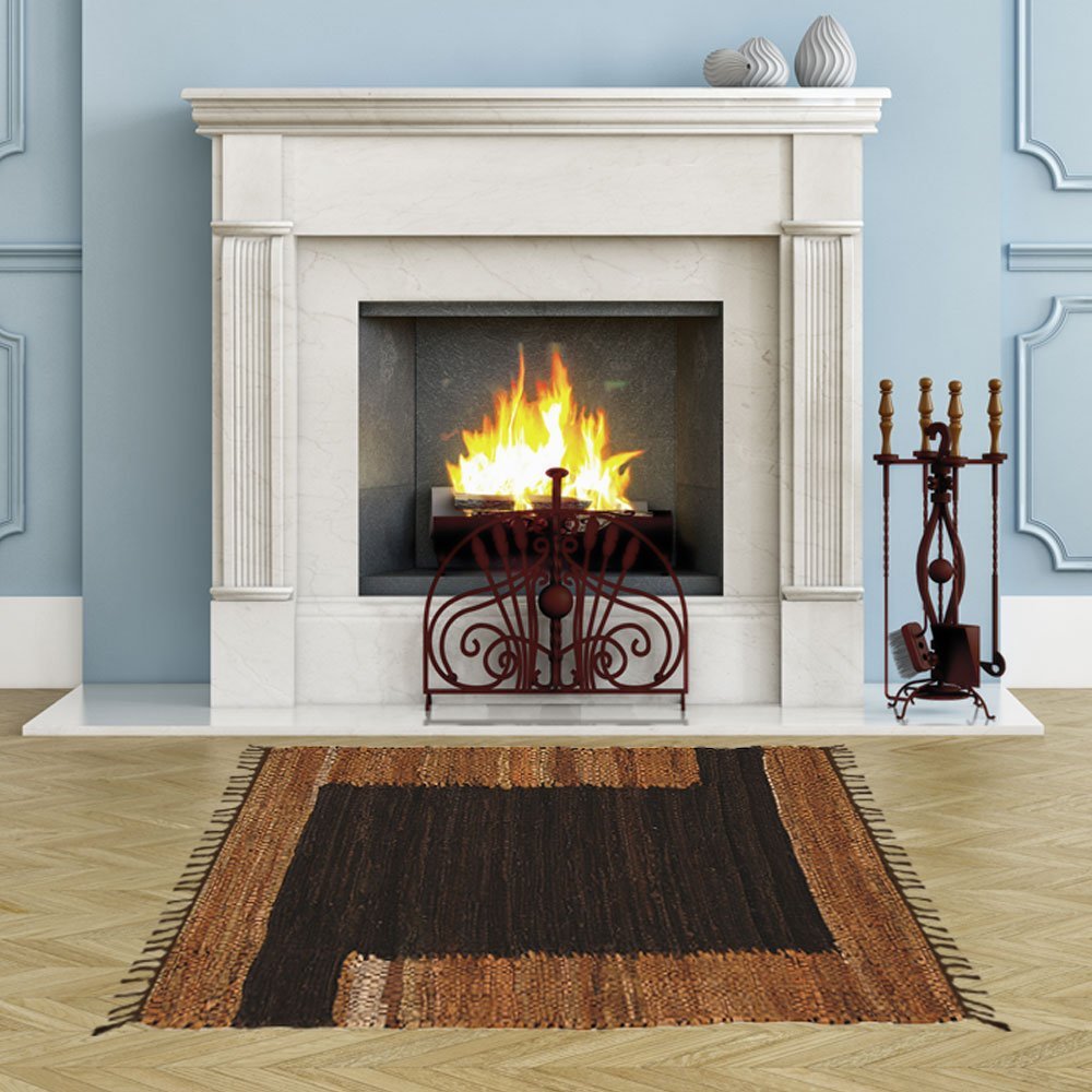 leather-rug-cut-shuttle-embrime-16-160x230-1376f-16 Δερμάτινο χαλάκι LEAΤΗΕR CUΤ SΗUΤΤLΕ ΕΜΠΡΙΜΕ-16 160X230 - Image 1