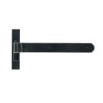 Σιδερένιος, συρόμενος σφυρήλατος μεντεσές (Μάσκουλο) σε μάυρο αντικέ Νο 029