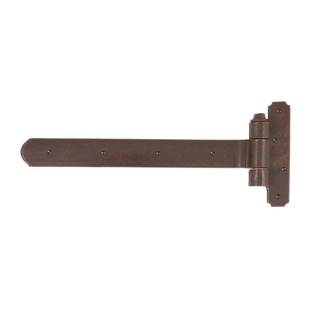 maskoula009 Σιδερένιος, συρόμενος σφυρήλατος μεντεσές (Μάσκουλο) σε σκουριά Νο 029 - Image 1