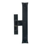 Σφυρηλατημένος κατακόρυφος μεντεσές (Μάσκουλο) σε μάυρο αντικέ Νο 268