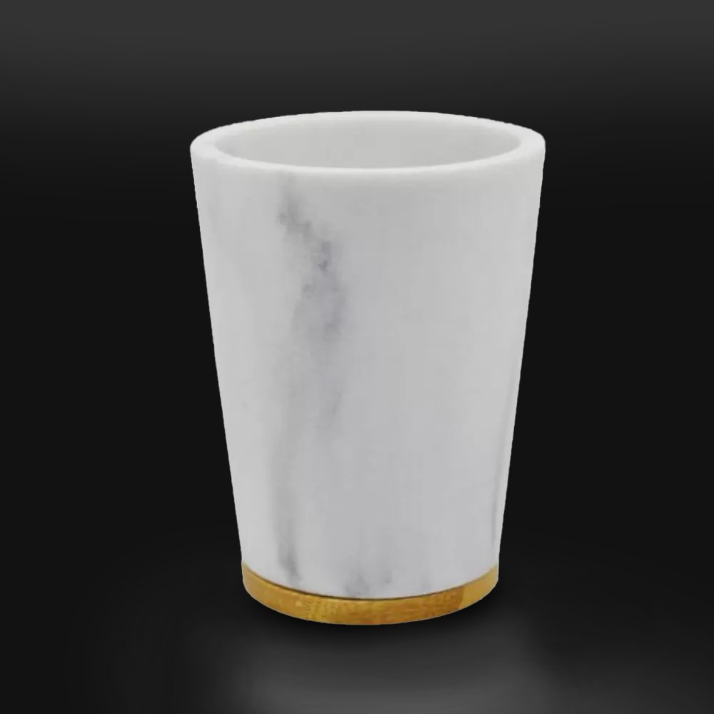 potirothiki-polyesteriko-aspro-200328 ΠΟΤΗΡΟΘΗΚΗ ΠΟΛΥΕΣΤΕΡΙΚΗ ΜΕ ΜΠΑΜΠΟΥ SL424 ΑΣΠΡΟ 7,5Χ7,5Χ9,5 - Image 1