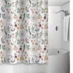 ΚΟΥΡΤΙΝΑ ΜΠΑΝΙΟΥ SL8446 180(Μ)X180(Υ)