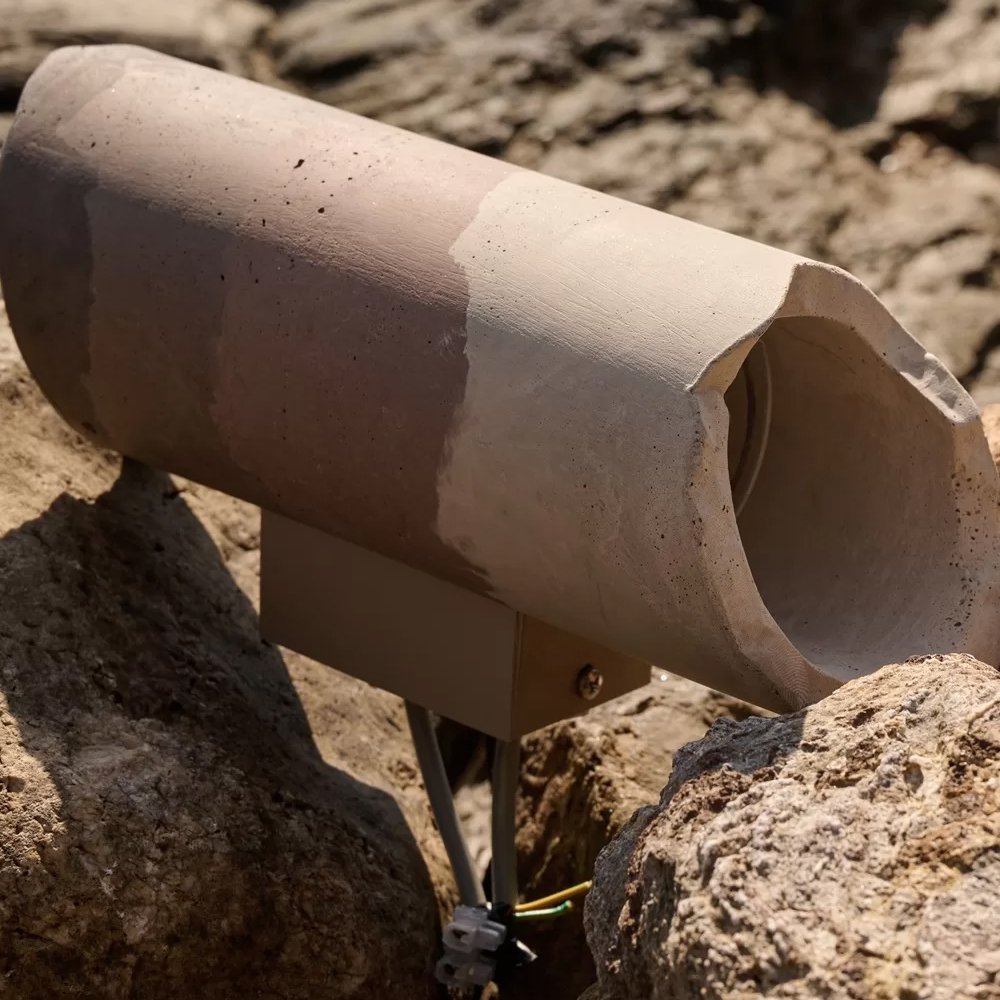 str3 Τσιμεντένιο φωτιστικό τοίχου Strata - Image 1