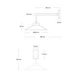 Τσιμεντένιο φωτιστικό τοίχου STRADA - Image 4