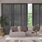 Κουρτίνα VERTI σε Ανθρακί