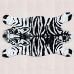 ZEBRA WITH HEAD SL7353 100x140
