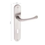 Πόμολο Πόρτας Import Hellas No 215 Πλάκα