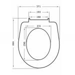 Καπάκι Λεκάνης Βακελίτης Βαρέως Τύπου 37,1x45,5 εκ