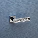 Ιταλικό Πόμολο Dynamic με ροζέτα σε Χρώμιο 010 - Image 2