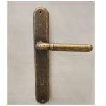 Ιταλικό Πόμολο Μεσόπορτας Ζεύγος Marta Αντικέ με Πλάκα