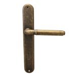 Ιταλικό Πόμολο Μεσόπορτας Ζεύγος Marta Αντικέ με Πλάκα - Image 2