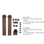 Ιταλικός Μηχανισμός Πόρτας Τυπου Αχυρώνα 200cm και 300cm - Image 2